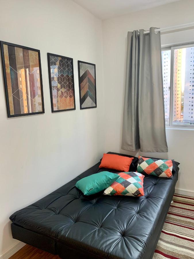 707- Apartamento Encantador, Amplo E Decorado, Quarto, Sala, Cozinha, Mobiliario Moderno, Cozinha Completa Com Utensilios , Excelente Vista Da Cidade E Localizacao Privelegiada No Bairro Bigorrilho Curitiba Buitenkant foto